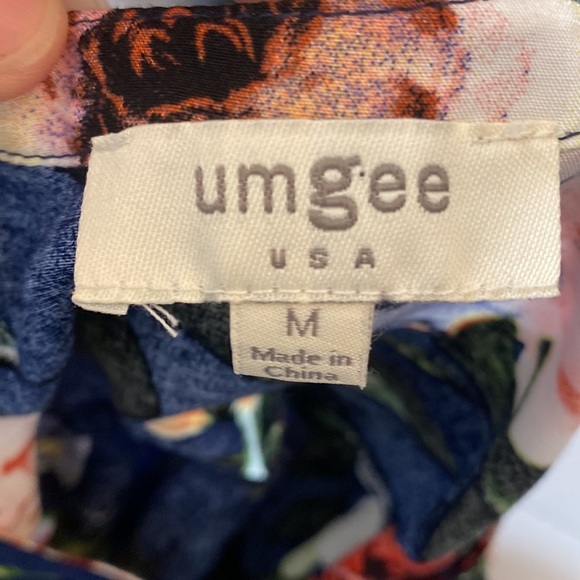 Umgee Boho Floral Peasant Dress size Medium - Picture 15 of 15